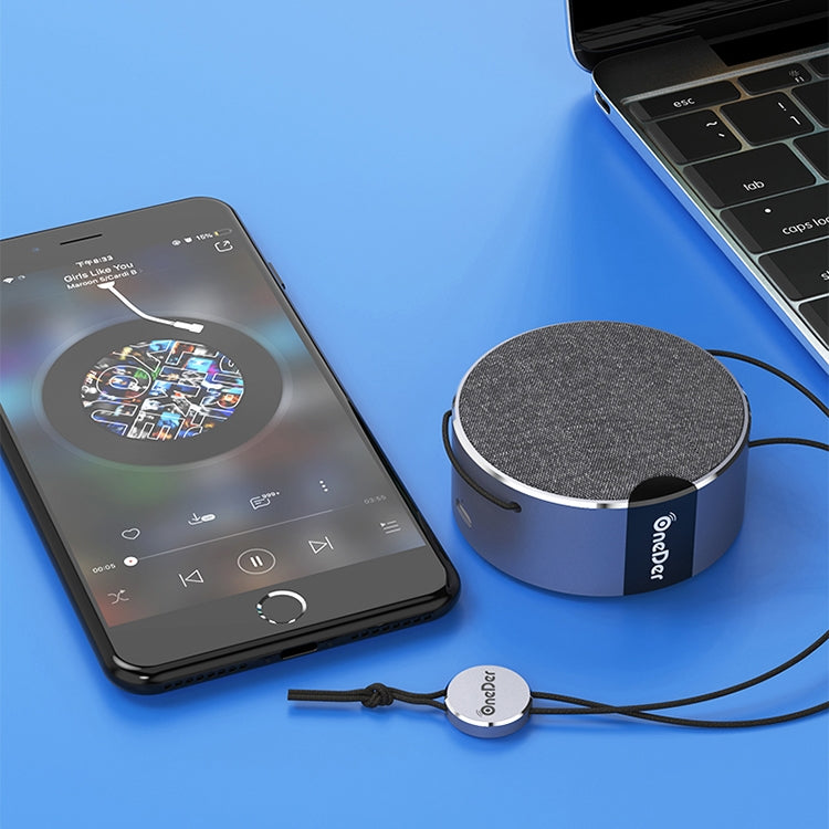 Oneder V12 Mini Wireless Bluetooth Speaker with Lanyard, Support Hands-free(Pink) - free shipping - PMC Jewellery - Order now!