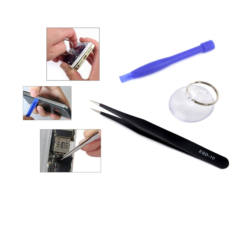 JIAFA JF-8163 7 in 1 Battery Repair Tool Set for iPhone 8 - free shipping - PMC TechLife - Order now!