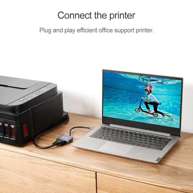Original Lenovo C02 USB-C / Type-C to HDMI + VGA Converter - free shipping - PMC TechLife - Order now!