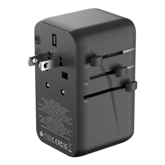 MOMAX UA10D 1-World GaN PD 100W Fast Charger Power Adapter - USB Charger by MOMAX | Online Shopping South Africa | PMC Jewellery | Buy Now Pay Later Mobicred