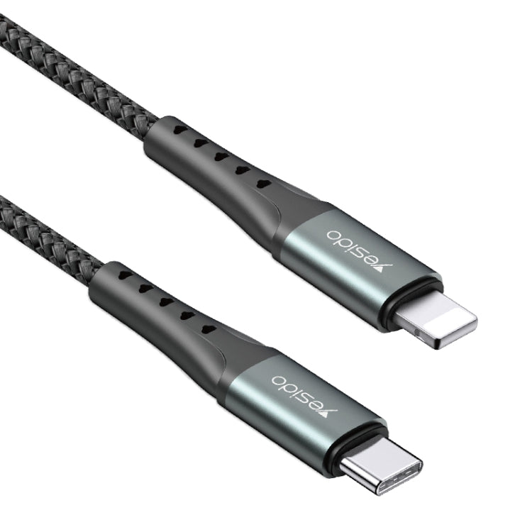 Yesido CA65 2.4A USB-C / Type-C to 8 Pin Charging Cable, Length: 2m - 2 in 1 Cable by Yesido | Online Shopping South Africa | PMC Jewellery | Buy Now Pay Later Mobicred