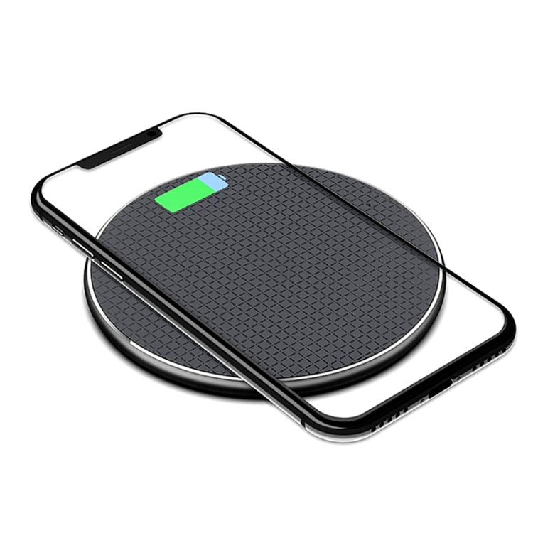 ZEQI W11 10W Smart Cooling Non-slip Aluminum Alloy Wireless Charger - Wireless Charger by ZEQI | Online Shopping South Africa | PMC Jewellery | Buy Now Pay Later Mobicred