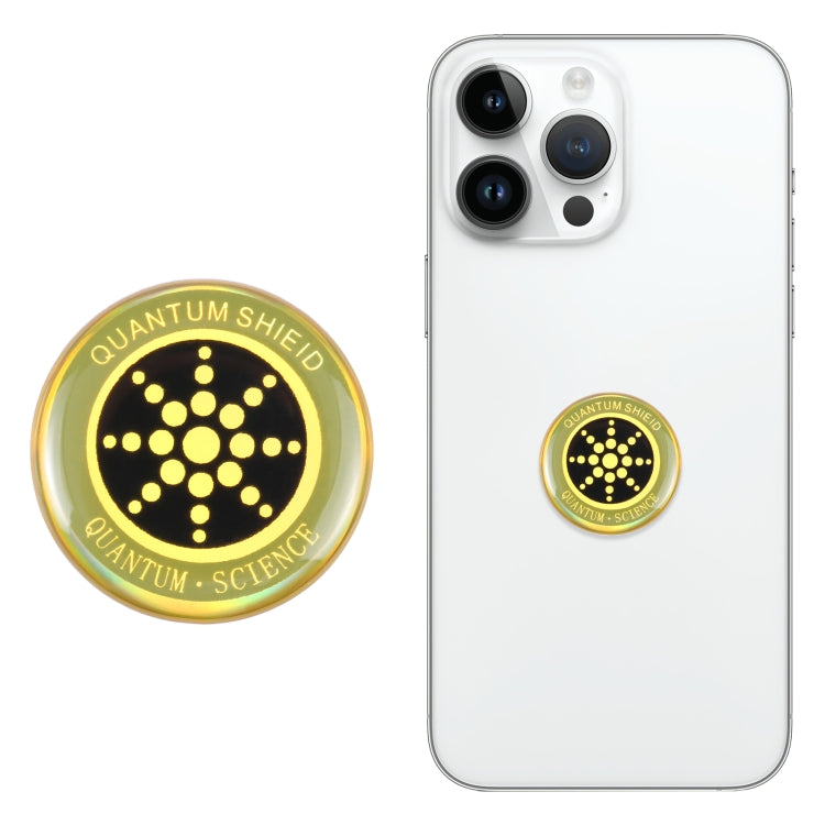 Anti Electromagnetic Radiation Mobile Phone Sticker (Gold) - iPhone Stickers by PMC TechLife | Online Shopping South Africa | PMC TechLife