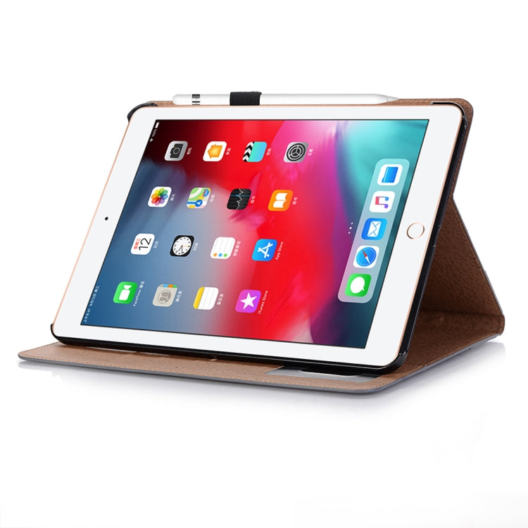 Retro Book Style Horizontal Flip PU Leather Case for iPad Air 13 2024 / iPad Pro 12.9 inch (2018), with Holder & Card Slots & Wallet (Grey) - iPad Pro 12.9 (2018) Cases by PMC Jewellery | Online Shopping South Africa | PMC Jewellery | Buy Now Pay Later Mobicred