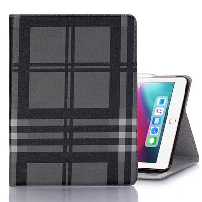 Plaid Texture Horizontal Flip PU Leather Case for iPad Air 13 2024 / iPad Pro 12.9 inch (2018), with Holder & Card Slots & Wallet (Grey) - iPad Pro 12.9 (2018) Cases by PMC Jewellery | Online Shopping South Africa | PMC Jewellery | Buy Now Pay Later Mobicred