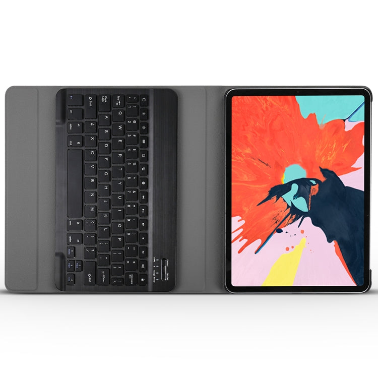 A11 Bluetooth 3.0 Ultra-thin ABS Detachable Bluetooth Keyboard Leather Tablet Case with Holder for iPad Pro 11 inch 2021 (Black) - For iPad Pro by PMC TechLife | Online Shopping South Africa | PMC TechLife