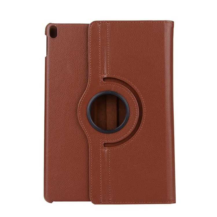 Litchi Texture 360 Degree Spin Multi-function Horizontal Flip Leather Protective Case with Holder for iPad Pro 10.5 inch / iPad Air (2019) (Brown) - iPad Pro 10.5 inch Cases by PMC Jewellery | Online Shopping South Africa | PMC Jewellery | Buy Now Pay Later Mobicred