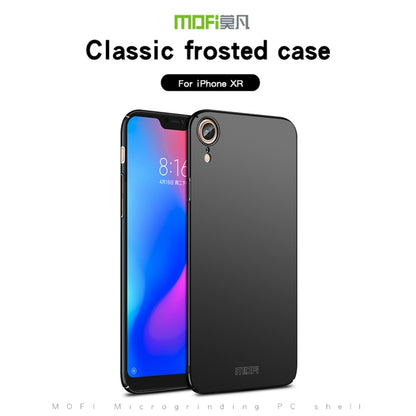 For iPhone XR MOFI Frosted PC Ultra-thin Full Coverage Protective Case (Red) - More iPhone Cases by MOFI | Online Shopping South Africa | PMC Jewellery