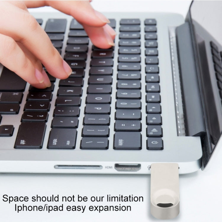 S29 3 in 1 256GB Micro USB + USB + 8 Pin Interface Metal Twister Flash Disk(Silver) - USB Flash Drives by PMC Jewellery | Online Shopping South Africa | PMC Jewellery | Buy Now Pay Later Mobicred