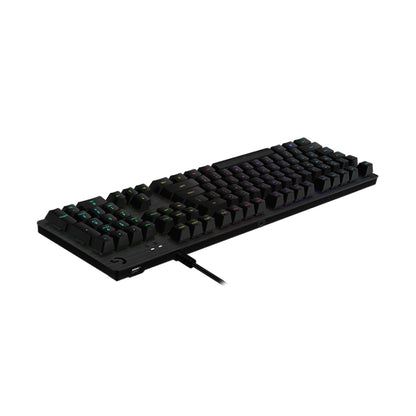 Logitech G512 RGB L-axis Mechanical Wired Gaming Keyboard, Length: 1.8m (Black) - Wired Keyboard by Logitech | Online Shopping South Africa | PMC Jewellery | Buy Now Pay Later Mobicred