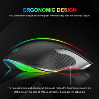 iMICE X6 Wired Mouse  6-button Colorful RGB Gaming Mouse(Black) - Wired Mice by iMICE | Online Shopping South Africa | PMC Jewellery | Buy Now Pay Later Mobicred