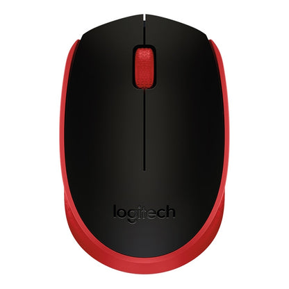 Logitech M171 1000DPI USB Wireless Mouse with 2.4G Receiver (Red) - Wireless Mice by Logitech | Online Shopping South Africa | PMC Jewellery | Buy Now Pay Later Mobicred