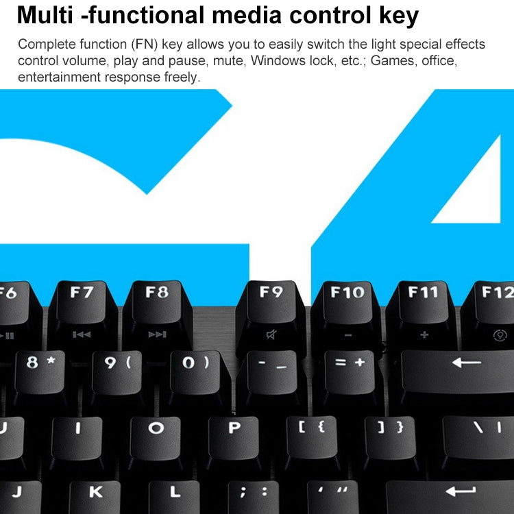 Logitech G412 SE Wired Game 104-key Mechanical Silent Keyboard (Black) - free shipping - PMC Jewellery - Order now!