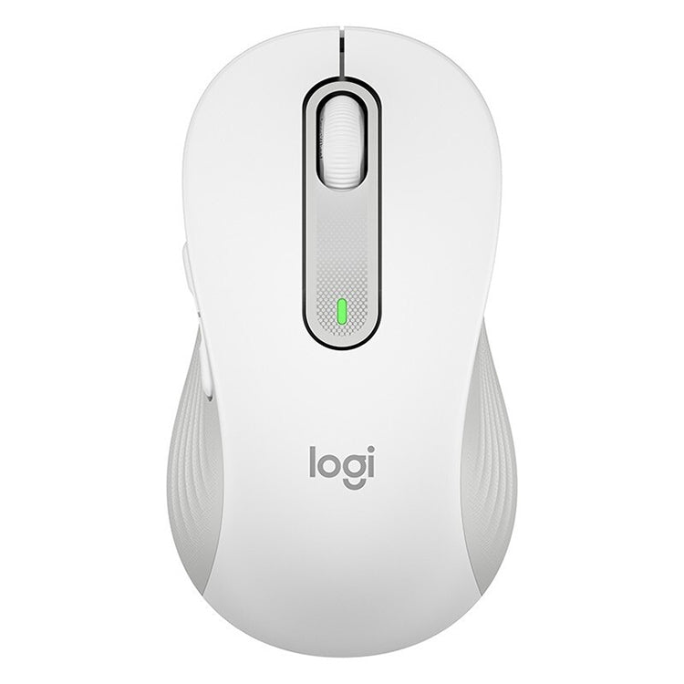 Logitech M650L 2000DPI 2.4GHz Wireless Bluetooth Dual Mode Mouse (White) - Wireless Mice by Logitech | Online Shopping South Africa | PMC Jewellery | Buy Now Pay Later Mobicred