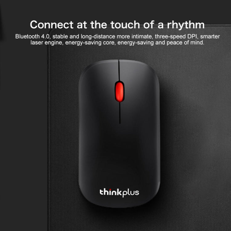 Lenovo thinkplus Bluetooth 4.0 Portable Wireless Bluetooth Mouse (Black) - free shipping - PMC Jewellery - Order now!