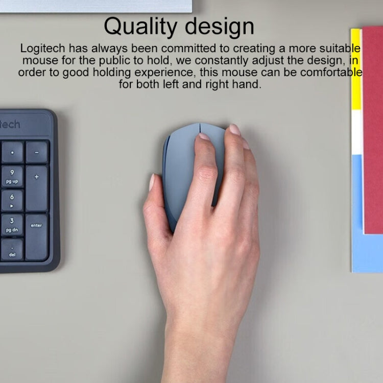 Logitech M172 1000DPI 2.4GHz Wireless Mouse (Blue) - free shipping - PMC Jewellery - Order now!