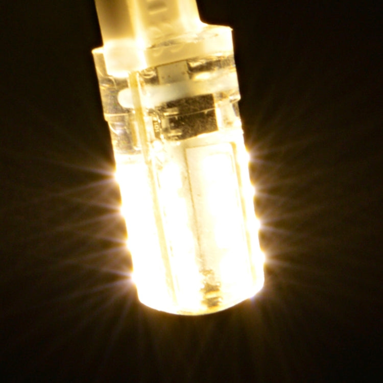 G9 4W 210LM  64 LED SMD 3014 Silicone Corn Light Bulb, AC 110V (Warm White) - LED Blubs & Tubes by PMc TechLife | Online Shopping South Africa | PMc TechLife | Buy Now Pay Later Mobicred