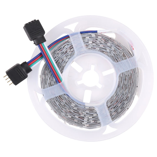 Bare Board 2835 SMD RGB LED Rope Light, 60 LED/m, Length: 5m, 12V 2A 100-240V, with 44-key Remote Control (US Plug) - Bare Board Light by PMC Jewellery | Online Shopping South Africa | PMC Jewellery | Buy Now Pay Later Mobicred