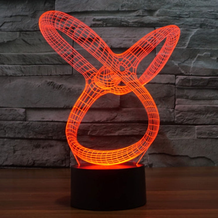 Abstract Style 3D Touch Switch Control LED Light , 7 Color Discoloration Creative Visual Stereo Lamp Desk Lamp Night Light - Novelty Lighting by PMC TechLife | Online Shopping South Africa | PMC TechLife | Buy Now Pay Later Mobicred
