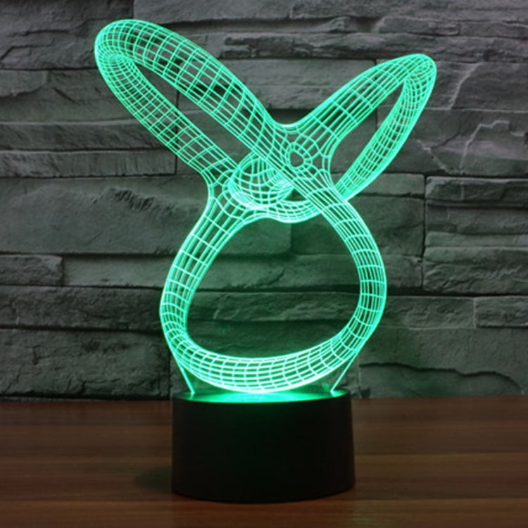 Abstract Style 3D Touch Switch Control LED Light , 7 Color Discoloration Creative Visual Stereo Lamp Desk Lamp Night Light - Novelty Lighting by PMC TechLife | Online Shopping South Africa | PMC TechLife | Buy Now Pay Later Mobicred