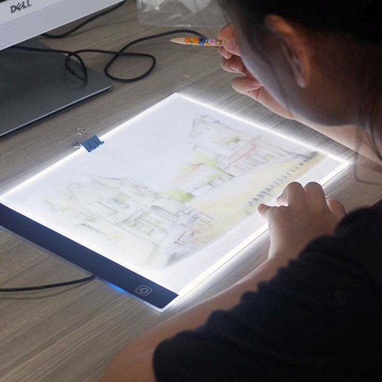 5W 3.5mm Ultra-thin USB A4 Paper LED Copy Pad Dimmable Digital Board Copy Desk Art Drawing Tracing Stencil Table Board -  by PMC Jewellery | Online Shopping South Africa | PMC Jewellery | Buy Now Pay Later Mobicred