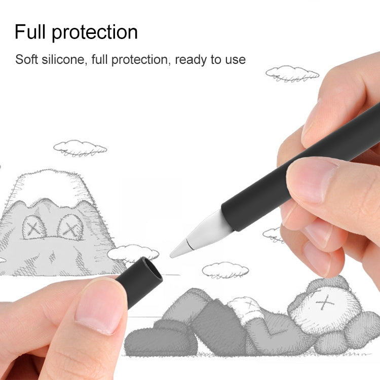 LOVE MEI For Apple Pencil 2 Middle Finger Shape Stylus Pen Silicone Protective Case Cover (Blue) - free shipping - PMC TechLife - Order now!
