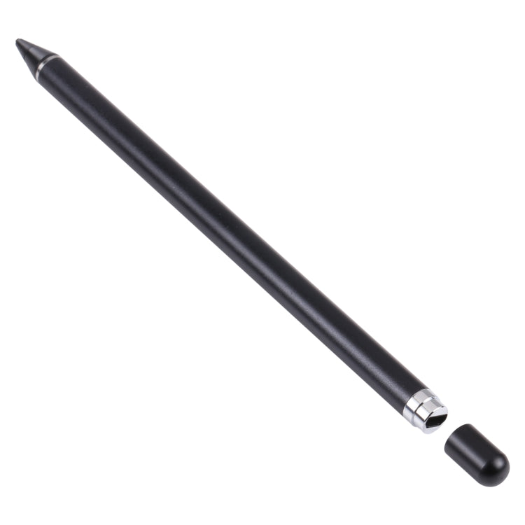 Pencil Universal Rechargeable Active Capacitive Stylus Pen with Magnetic Cap(Black) - Stylus Pen by PMC TechLife | Online Shopping South Africa | PMC TechLife | Buy Now Pay Later Mobicred