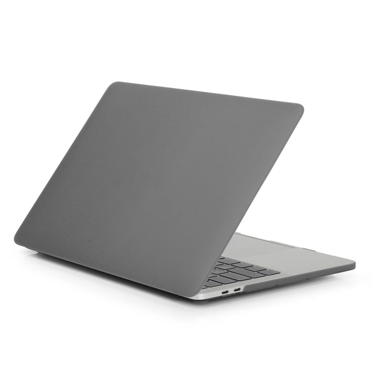 ENKAY Hat-Prince 2 in 1 Frosted Hard Shell Plastic Protective Case + US Version Ultra-thin TPU Keyboard Protector Cover for 2016 New MacBook Pro 13.3 inch without Touchbar (A1708)(Grey) - MacBook Pro Cases by ENKAY | Online Shopping South Africa | PMC Jewellery | Buy Now Pay Later Mobicred