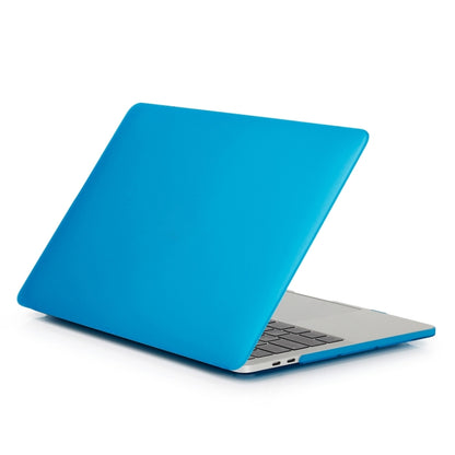 ENKAY Hat-Prince 2 in 1 Frosted Hard Shell Plastic Protective Case + US Version Ultra-thin TPU Keyboard Protector Cover for 2016 New MacBook Pro 15.4 inch with Touchbar (A1707)(Blue) - MacBook Pro Cases by ENKAY | Online Shopping South Africa | PMC Jewellery | Buy Now Pay Later Mobicred