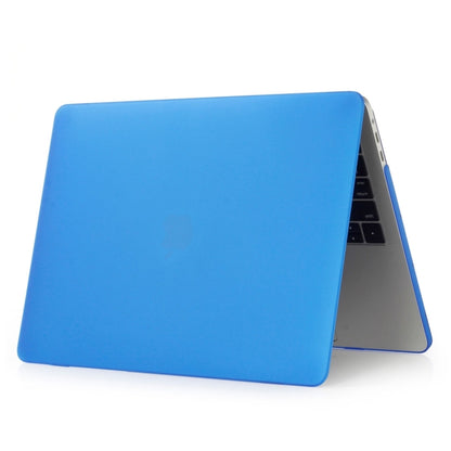 ENKAY Hat-Prince 2 in 1 Frosted Hard Shell Plastic Protective Case + Europe Version Ultra-thin TPU Keyboard Protector Cover for 2016 MacBook Pro 13.3 Inch without Touch Bar (A1708) (Dark Blue) - MacBook Pro Cases by ENKAY | Online Shopping South Africa | PMC Jewellery | Buy Now Pay Later Mobicred