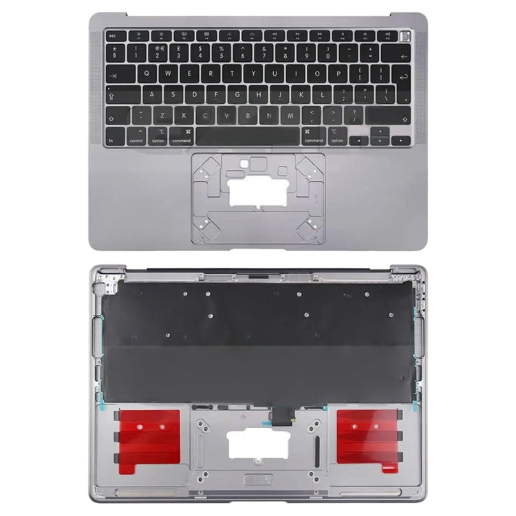 For Macbook Air 13 A2179 2020 C-side Cover + UK Edition Key Board(Black) - Bottom Cover by PMC TechLife | Online Shopping South Africa | PMC TechLife