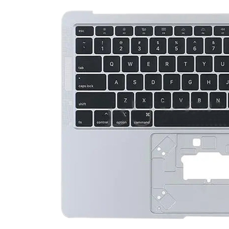 For Macbook Air 13 A2179 2020 C-side Cover + US Edition Key Board (Silver) - Bottom Cover by PMC TechLife | Online Shopping South Africa | PMC TechLife
