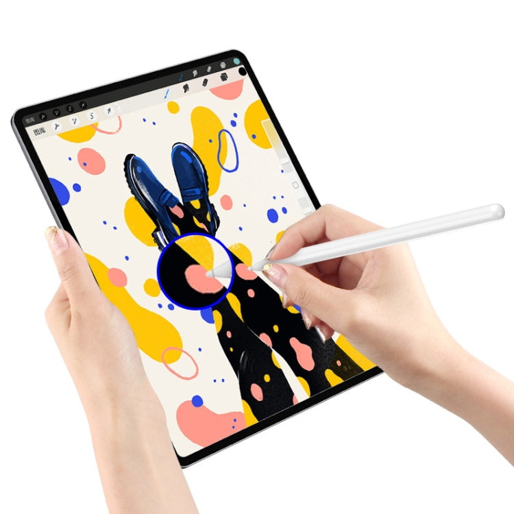 Active Capacitive Stylus Pen for iPad Series(White) - Stylus Pen by PMC Jewellery | Online Shopping South Africa | PMC Jewellery | Buy Now Pay Later Mobicred
