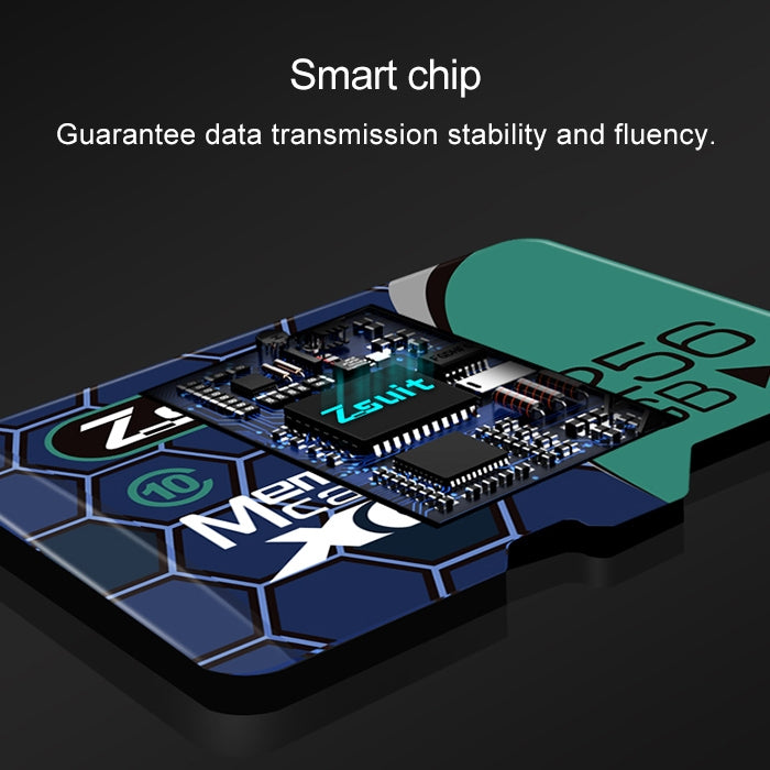 Zsuit 64GB High Speed Class10 Silver Grey TF(Micro SD) Memory Card - Micro SD Card by PMC TechLife | Online Shopping South Africa | PMC TechLife | Buy Now Pay Later Mobicred