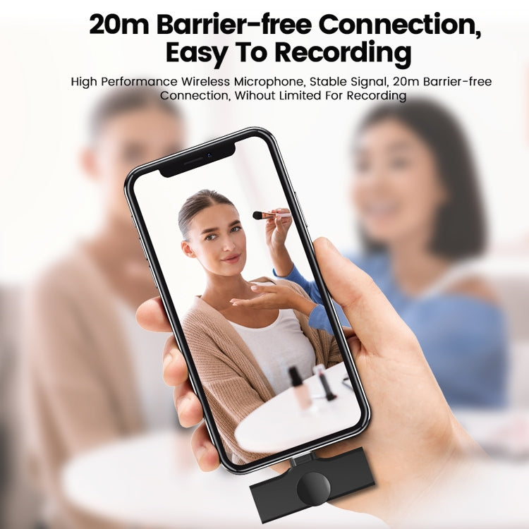 EP033T USB-C / Type-C Interface Lavalier Wireless Radio Microphone - Microphone by PMC TechLife | Online Shopping South Africa | PMC TechLife | Buy Now Pay Later Mobicred