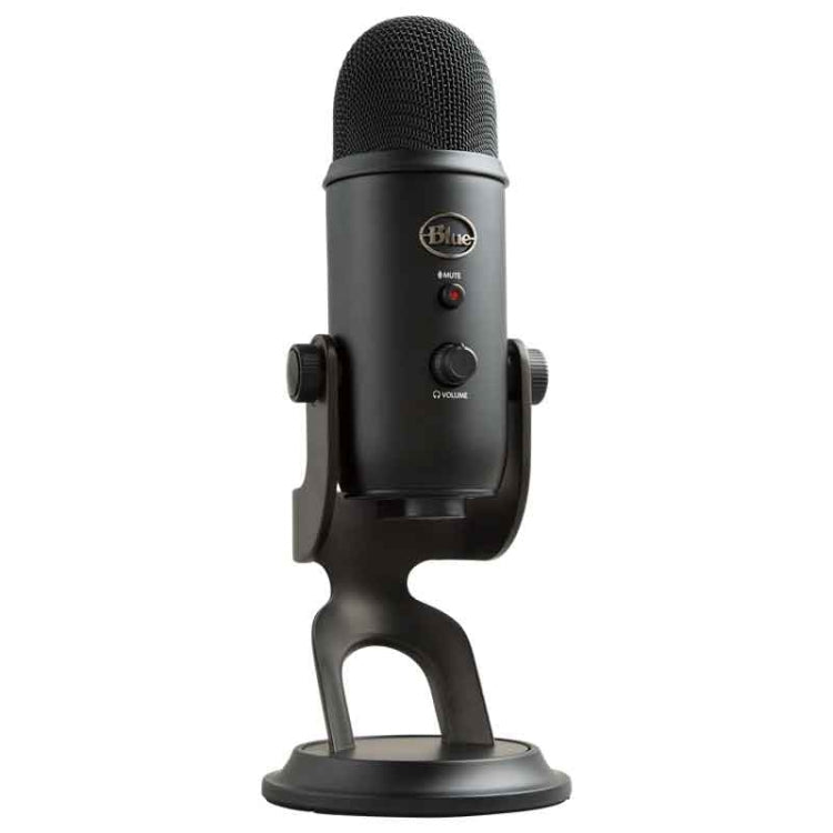 Logitech Blue Yeti USB Condenser Microphone(Black) - free shipping - PMC TechLife - Order now!