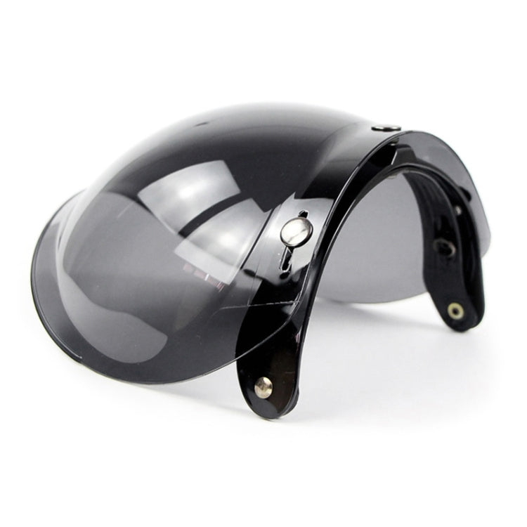 Soman Motorcycle Bubble Visor Open Face Helmet Visor Helmet Windshield Shield with Transparent Frame(Mirror) - free shipping - PMC TechLife - Order now!