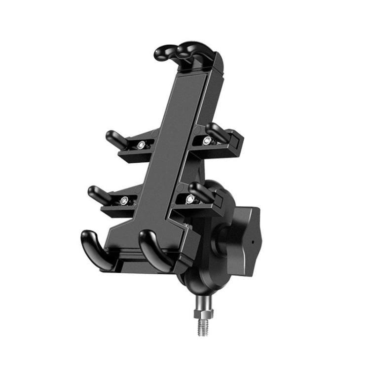 M8 Bolt Ball-Head Motorcycle Multi-function Eight-jaw Aluminum Phone Navigation Holder Bracket - Holder by PMC TechLife | Online Shopping South Africa | PMC TechLife | Buy Now Pay Later Mobicred