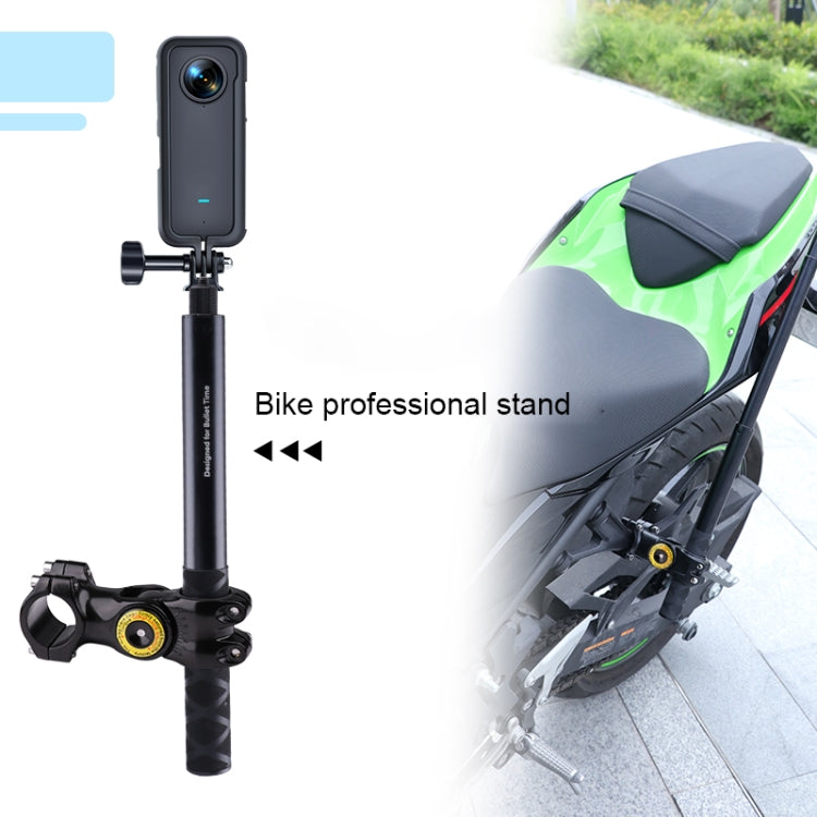 Motorcycle Bicycle Handlebar Fixture Mount Camera Bracket Adapter (Black) - Holder by PMC TechLife | Online Shopping South Africa | PMC TechLife | Buy Now Pay Later Mobicred