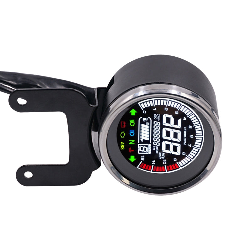 Universal Motorcycle Modified Multi-functional LED Digital Meter Indicator Light Tachometer Odometer Speedometer Oil Meter - Others by PMC TechLife | Online Shopping South Africa | PMC TechLife | Buy Now Pay Later Mobicred