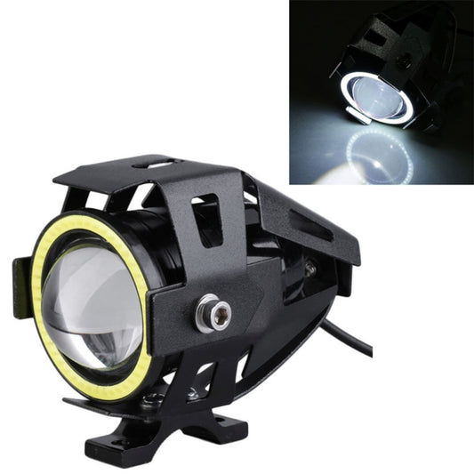 U7 10W 1000LM CREE LED Waterproof IP67 Headlamp Light with Angel Eyes Light for Motorcycle / SUV, DC 12V - Headlights by PMC Jewellery | Online Shopping South Africa | PMC Jewellery | Buy Now Pay Later Mobicred