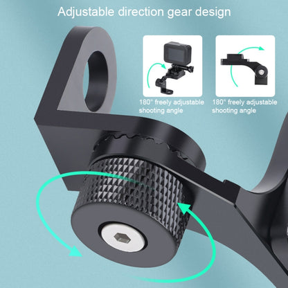 RUIGPRO Motorcycle Handlebar Alloy Phone Bracket for GoPro/ Insta360/DJI OSMO Sport Camera(Cyan) - Bicycle Handlebar Mount by PMC Jewellery | Online Shopping South Africa | PMC Jewellery | Buy Now Pay Later Mobicred