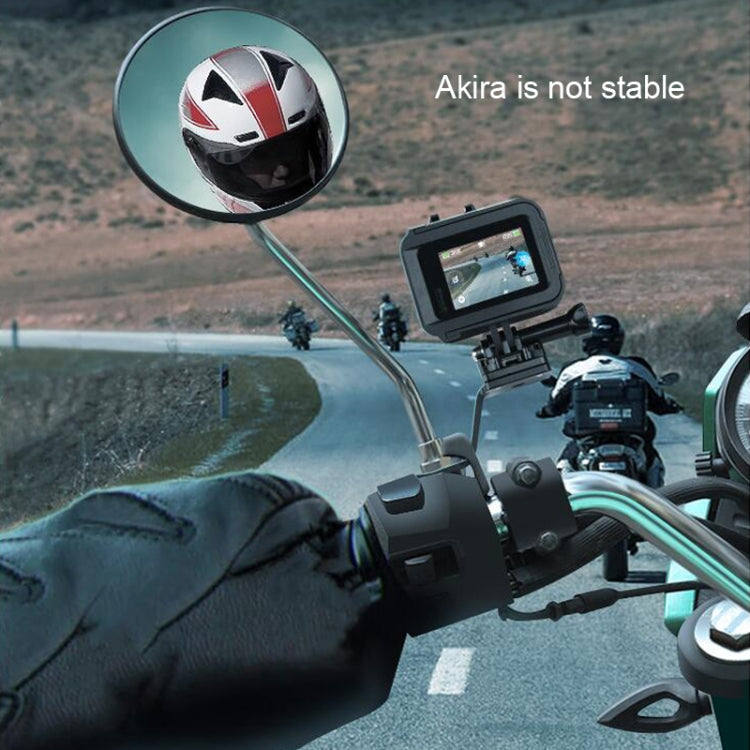 RUIGPRO Motorcycle Handlebar Alloy Phone Bracket for GoPro/ Insta360/DJI OSMO Sport Camera(Red) - Bicycle Handlebar Mount by PMC TechLife | Online Shopping South Africa | PMC TechLife | Buy Now Pay Later Mobicred
