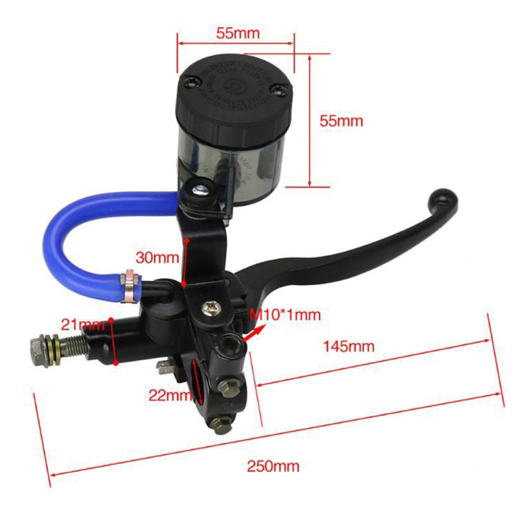 Motorcycle Parts Modified Brake Pump Left Hydraulic Disc Brake Pump for Yamaha - Replacement Parts by PMC TechLife | Online Shopping South Africa | PMC TechLife | Buy Now Pay Later Mobicred