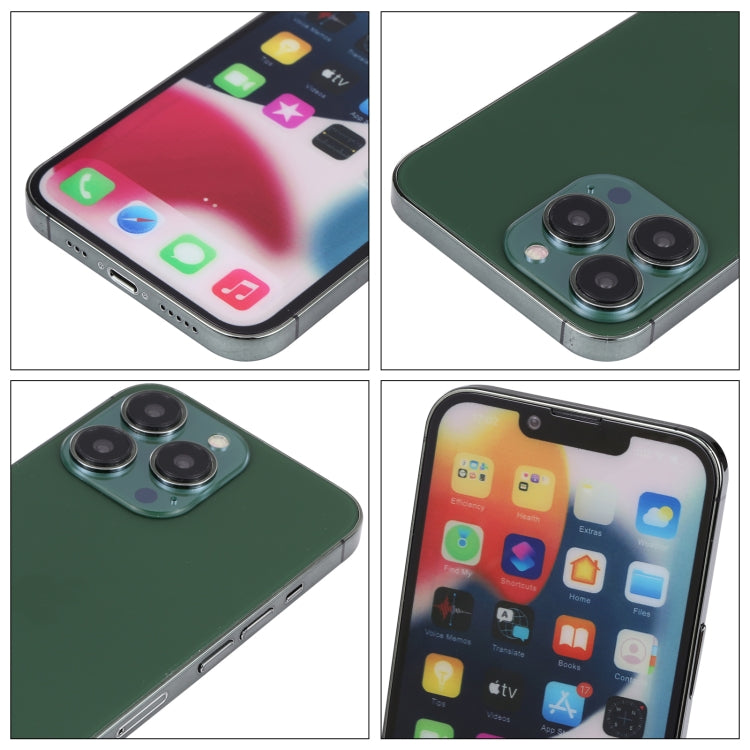 For iPhone 13 Pro Color Screen Non-Working Fake Dummy Display Model(Dark Green) - For iPhone & iPad by PMC Jewellery | Online Shopping South Africa | PMC Jewellery | Buy Now Pay Later Mobicred