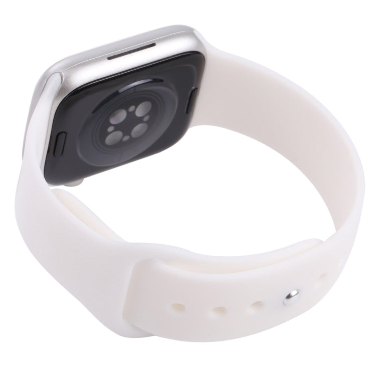 For Apple Watch Series 7 45mm Black Screen Non-Working Fake Dummy Display Model (White) - Watch Model by PMC Jewellery | Online Shopping South Africa | PMC Jewellery | Buy Now Pay Later Mobicred