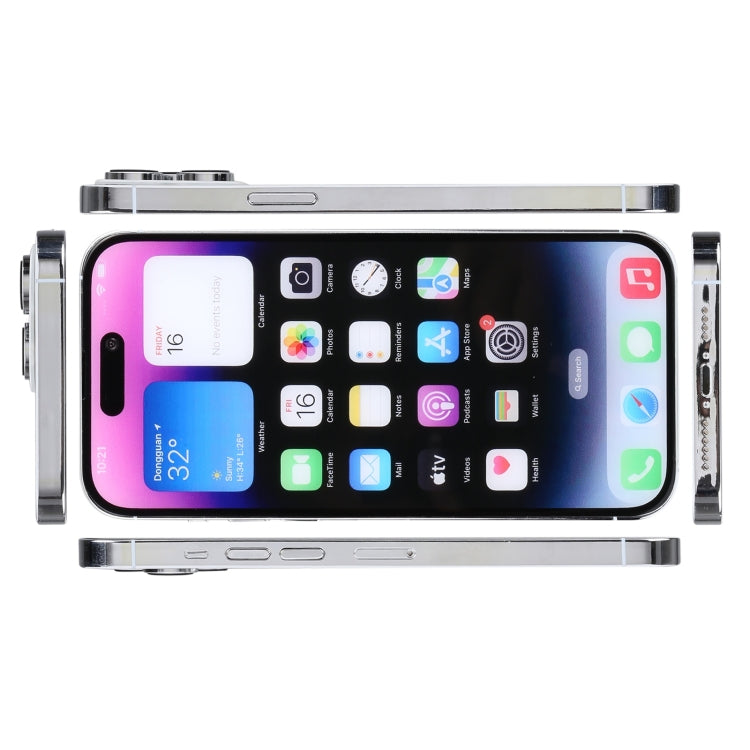For iPhone 14 Pro Color Screen Non-Working Fake Dummy Display Model (Silver) - For iPhone & iPad by PMC TechLife | Online Shopping South Africa | PMC TechLife