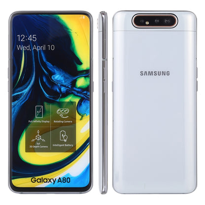 For Galaxy A80 Original Color Screen Non-Working Fake Dummy Display Model (White) - For Galaxy by PMC Jewellery | Online Shopping South Africa | PMC Jewellery | Buy Now Pay Later Mobicred