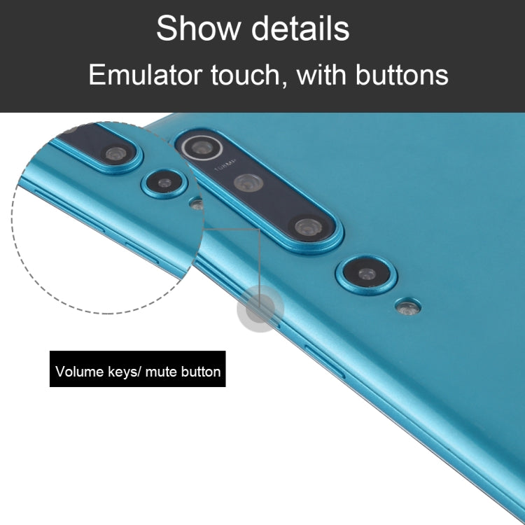 For Xiaomi Mi 10 5G Black Screen Non-Working Fake Dummy Display Model (Ice Blue) - For Xiaomi by PMC Jewellery | Online Shopping South Africa | PMC Jewellery | Buy Now Pay Later Mobicred