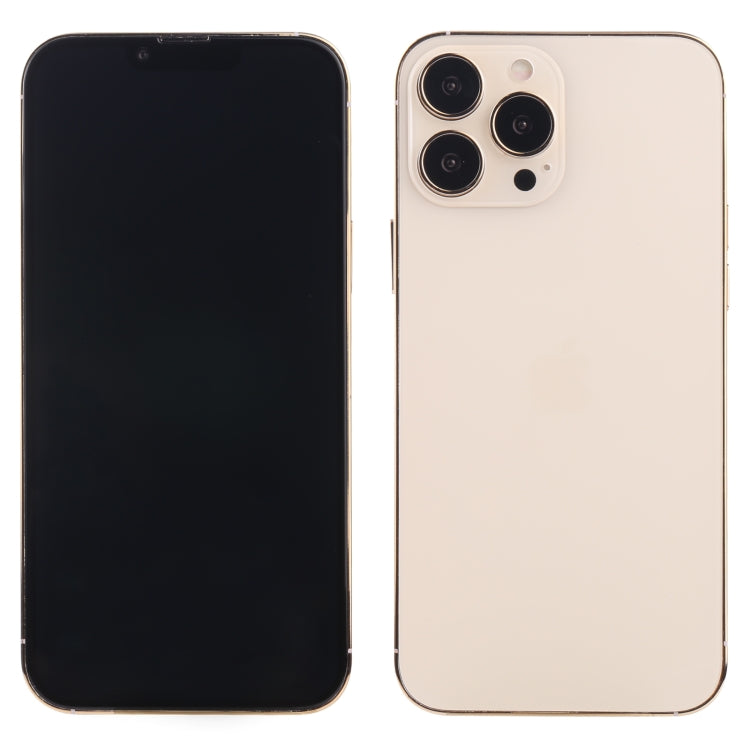 For iPhone 13 Pro Max Black Screen Non-Working Fake Dummy Display Model(Gold) - free shipping - PMC Jewellery - Order now!